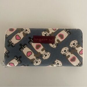 Bungalow 360 Otter Wallet - Blue and Pink